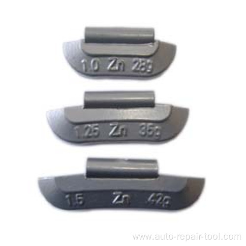 Zinc Clip-on Balance Weight for Steel Wheel ounce